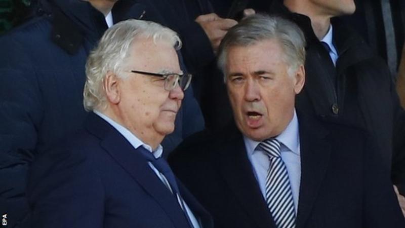 Read more about the article Carlo Ancelotti: Everton appoint Italian as manager on four-and-a-half-year deal