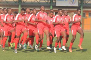 Read more about the article Uganda U-17 Girls’ team shifts from Njeru to Lugogo