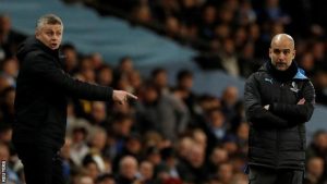 Read more about the article Pep Guardiola and Ole Gunnar Solskjaer condemn fans’ behaviour in Manchester derby