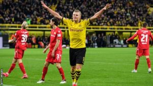 Read more about the article Erling Braut Haaland: Dortmund ‘best place now – but he will play in England one day’