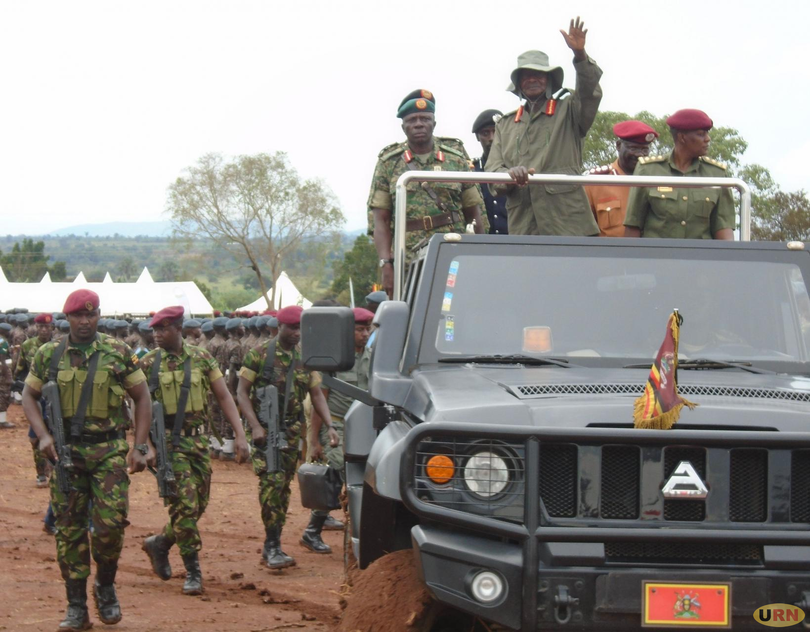 Read more about the article Museveni Cautions UPDF To Guard Against Contamination