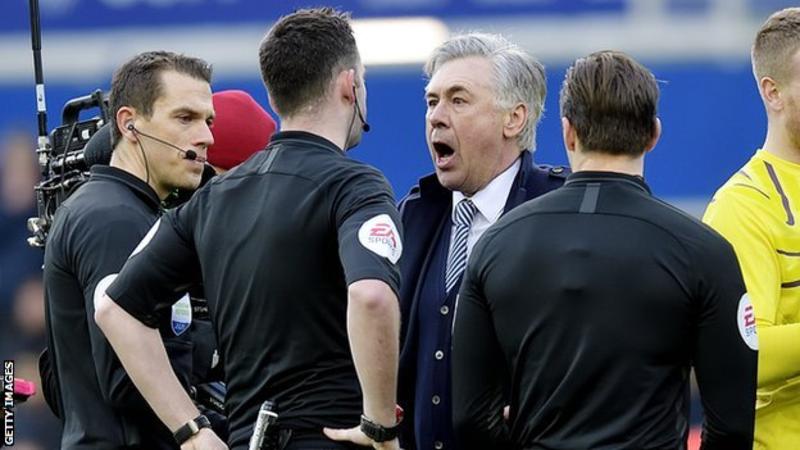 You are currently viewing Carlo Ancelotti: Everton manager charged with misconduct by the FA