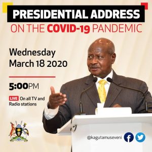 Read more about the article Presidential Address on The Covid-19 Pandemic