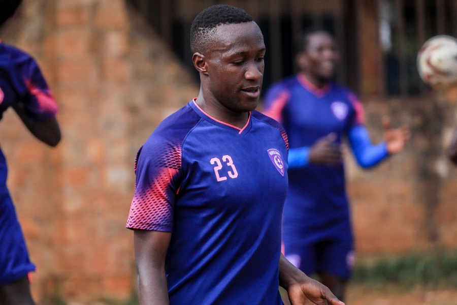 You are currently viewing I will be 100% when league resumes – Wakiso Giants’ Lawrence Bukenya on return from injury