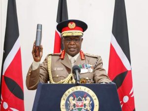 Read more about the article General Robert Kibochi sworn in as new Chief of Kenya Defence Forces