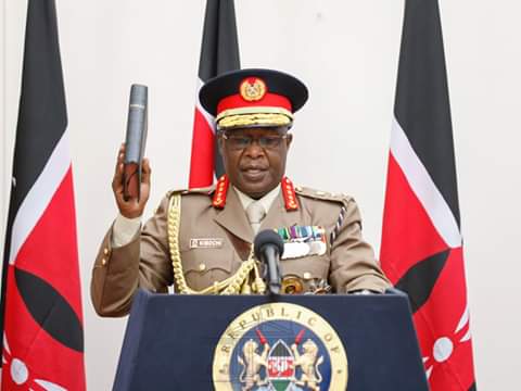 You are currently viewing General Robert Kibochi sworn in as new Chief of Kenya Defence Forces