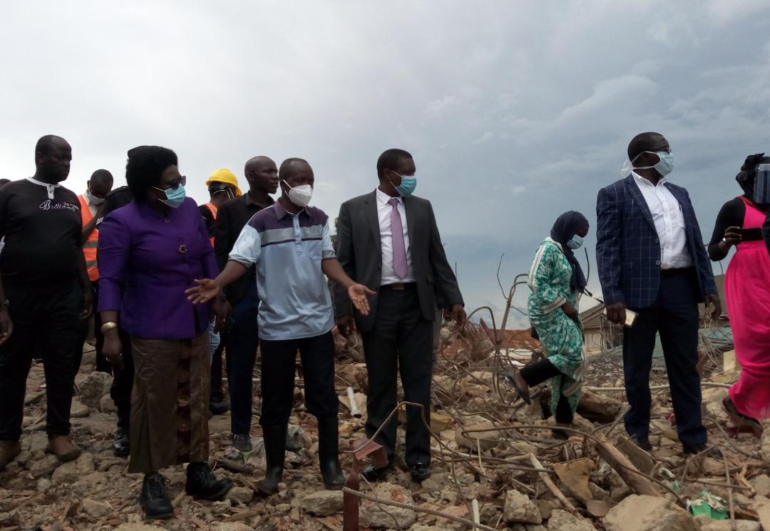 You are currently viewing KCCA links collapsed building in Kansanga on lack of architectural planning