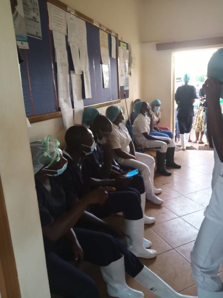 Read more about the article 40 Jinja hospital workers strike as COVID-19 patient is discharged