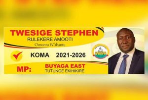 Read more about the article Steven Twesige Rulekere urges Kagadi residents to vote for manifesto of hope