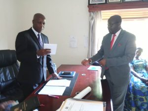 Read more about the article Mfashingabo hands over office today