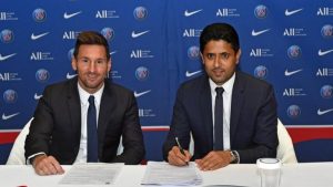Read more about the article Lionel Messi signs two-year Paris St-Germain deal after leaving Barcelona
