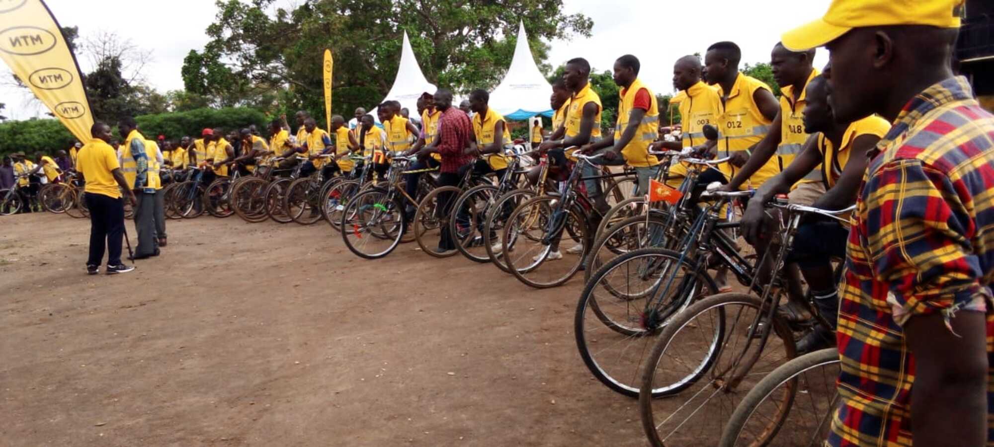 Read more about the article Over 70 cyclists compete in BKK Amasaza bicycle racing competition in Kagadi