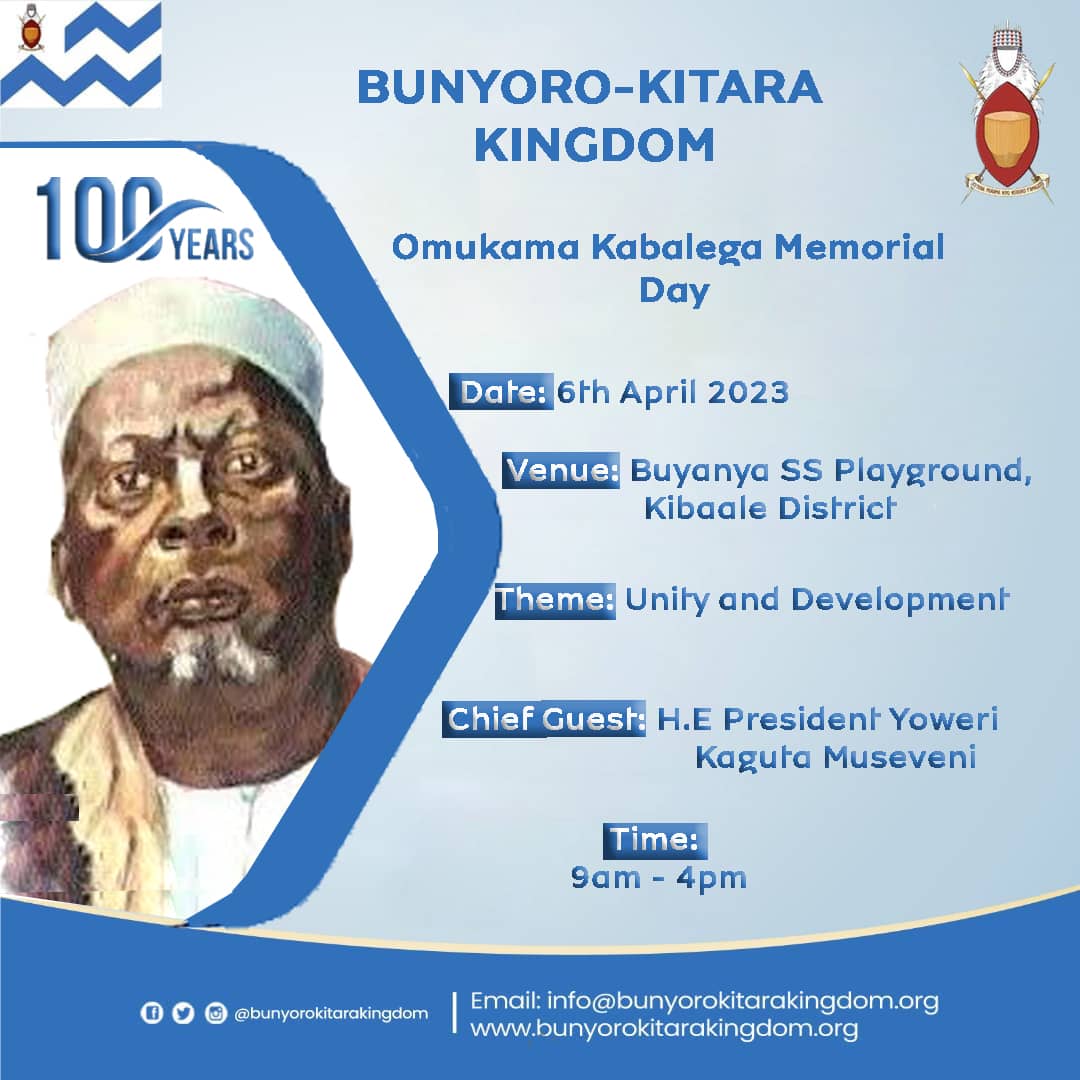 Read more about the article BKK TO COMMEMORATE 100 YEARS SINCE THE DEMISE OF OMUKAMA KABALEGA