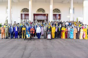 Read more about the article “THANK YOU FOR SUPPORTING AND WINNING THE WAR,” PRESIDENT MUSEVENI APPRECIATES WAR VETERANS