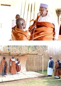 Read more about the article Omukama Solomon Gafabusa performs New Moon festival