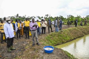 Read more about the article PRESIDENT MUSEVENI RALLIES PDM BENEFICIARIES TO TAKE FULL RESPONSIBILITY FOR THE FUNDS, EMBRACE FISH FARMING IN BUNYORO